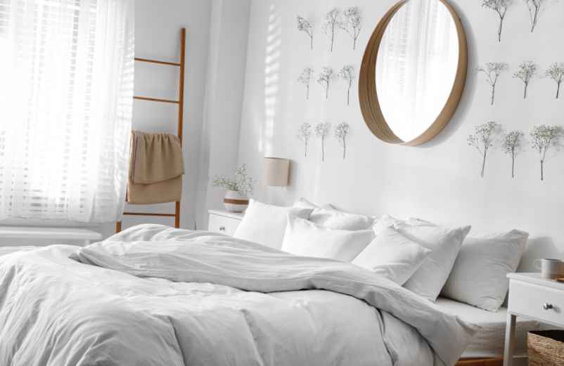 Idées pour décorer un mur blanc dans une chambre-Kallou