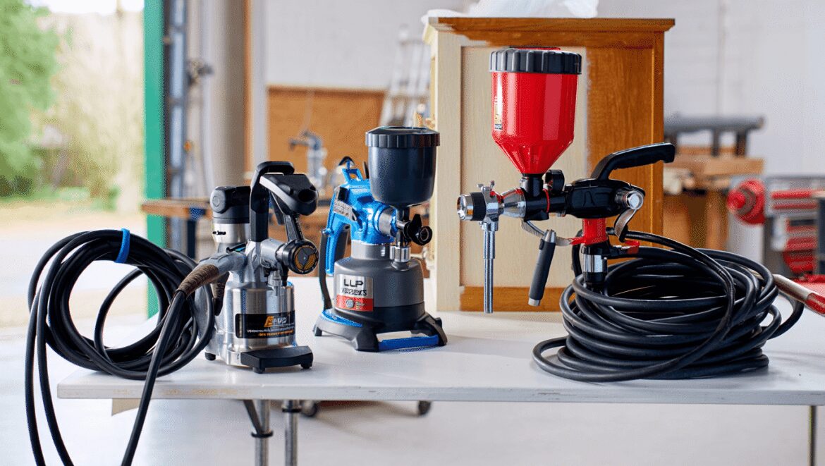 HVLP, LVLP ou Airless : quelle technologie de peinture choisir ?