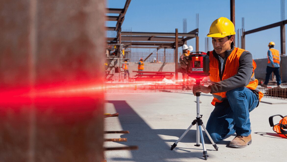 Bien utiliser un laser rotatif sur chantier