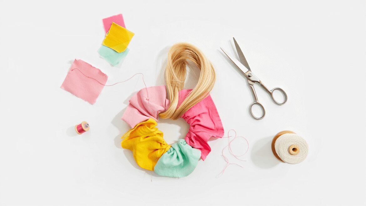 
Le petit accessoire indispensable de ce printemps se coud en 10
minutes avec vos simples chutes de tissu

