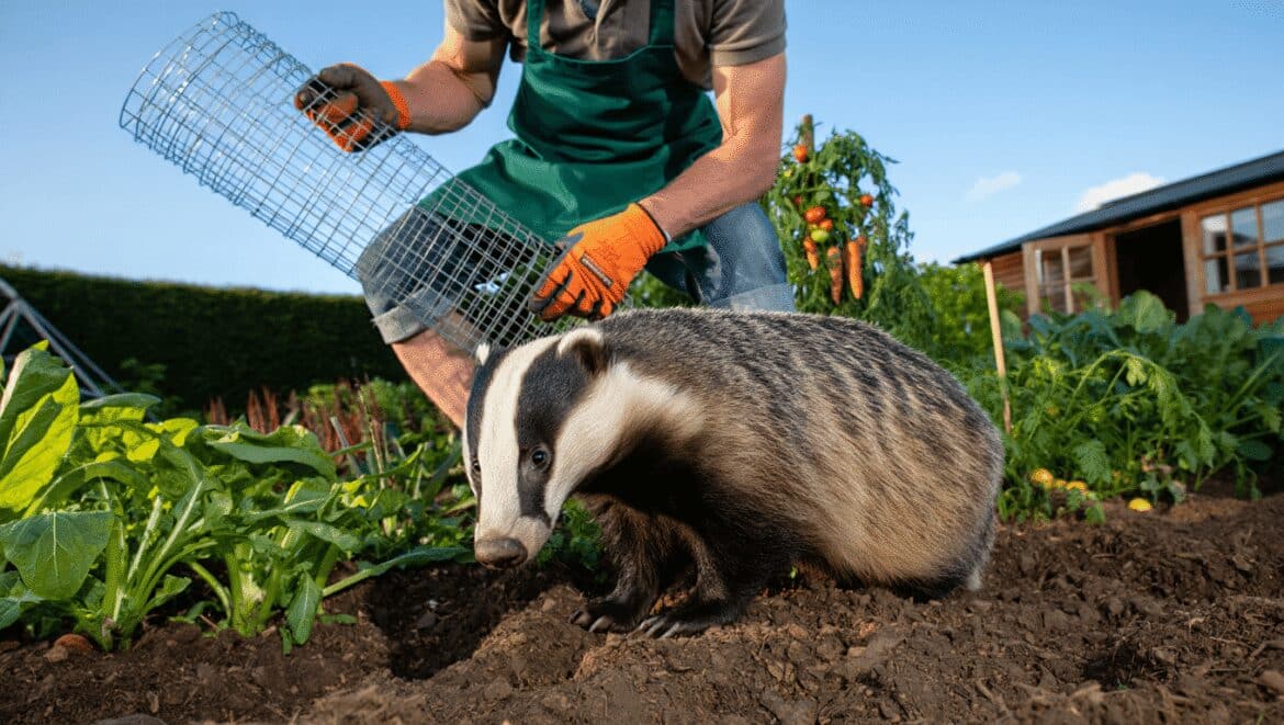 Un blaireau s'est installé dans mon jardin : que faire pour protéger le potager naturellement