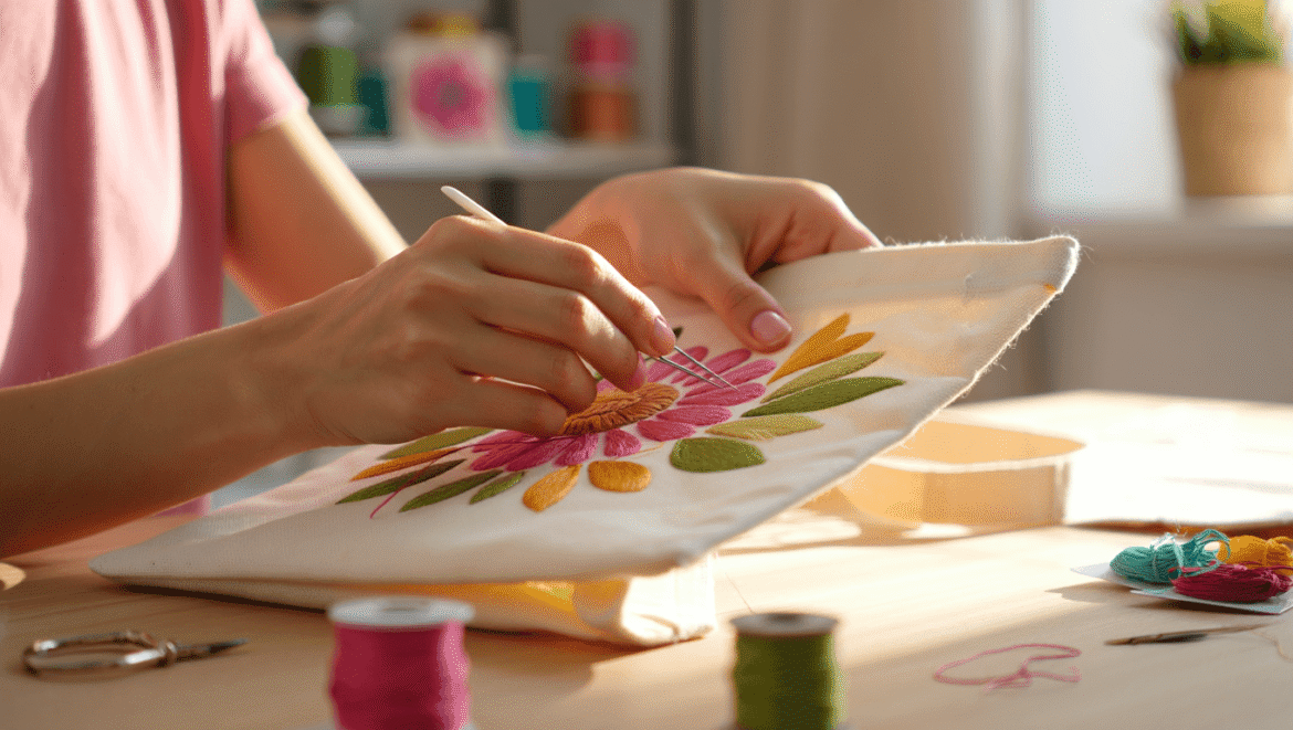 
DIY broderie : 12 idées à copier de tote bags brodés et hyper
stylés !

