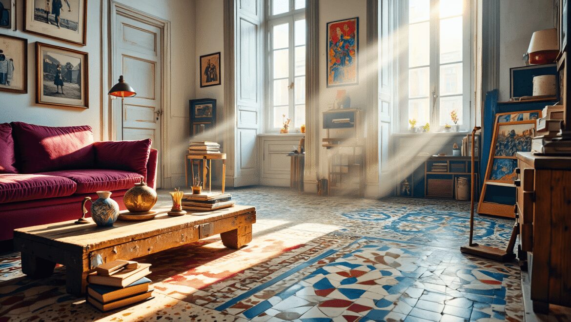 Une maison rénovée de style vintage à Florence