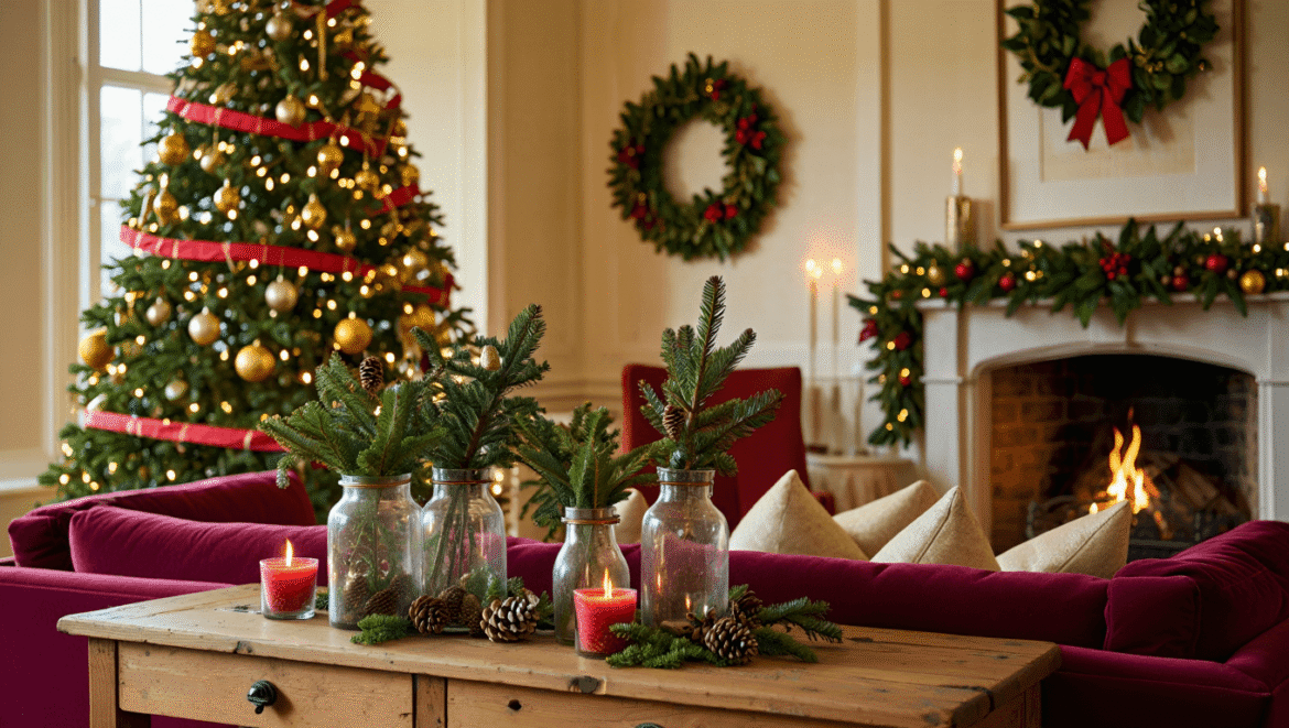 Idées de décoration festive de Noël
