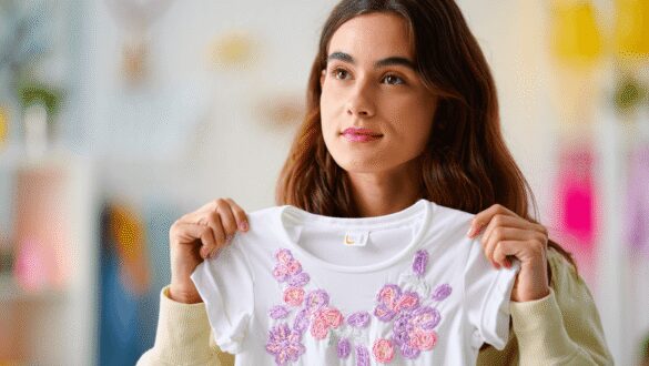 
DIY t-shirt : 10 idées de motifs élégants et subtils à broder
sur son t-shirt préféré !

