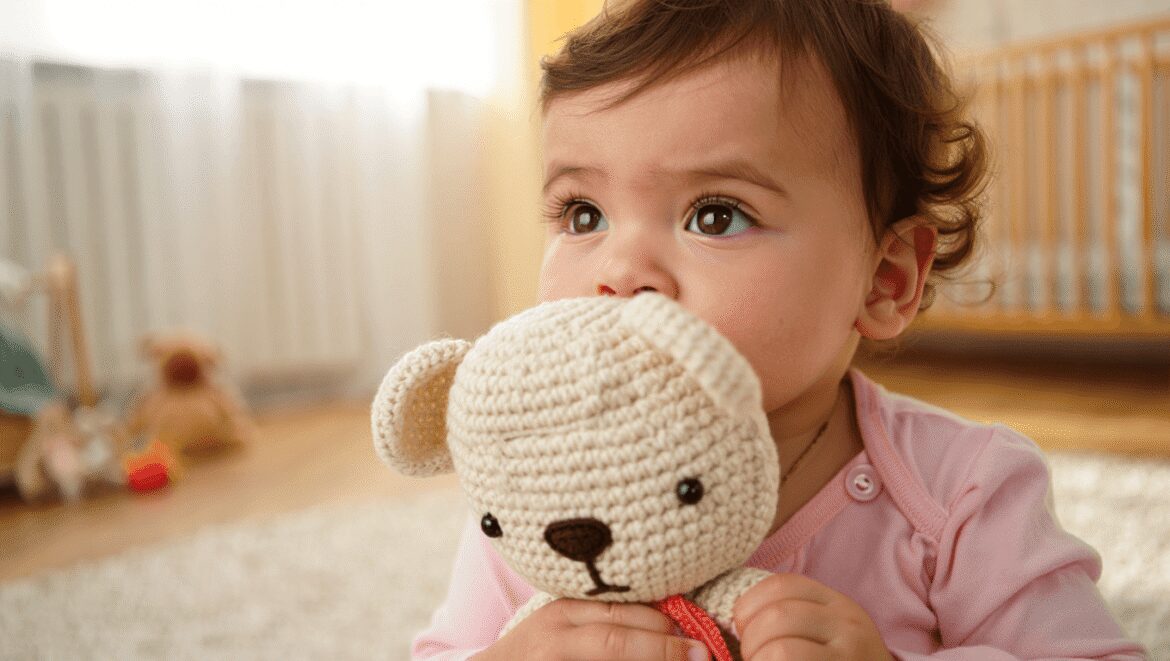 
Doudous au crochet : attention, ne donnez jamais ce type de
laine à un enfant de moins de 3 ans

