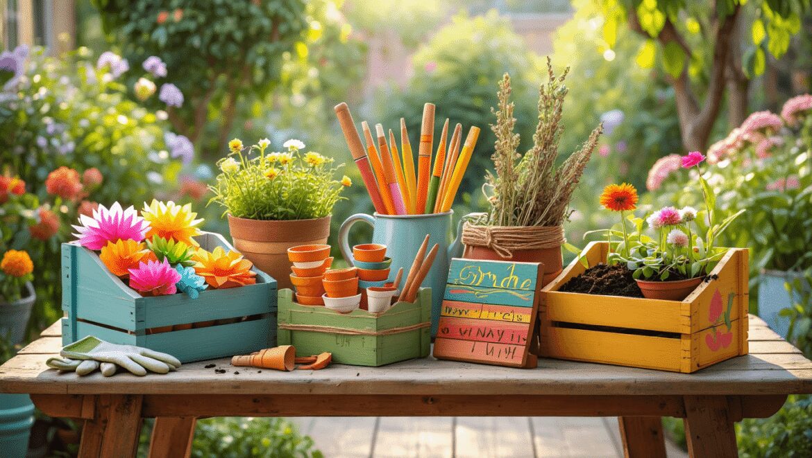 Bricolage de printemps, 5 idées pour la maison