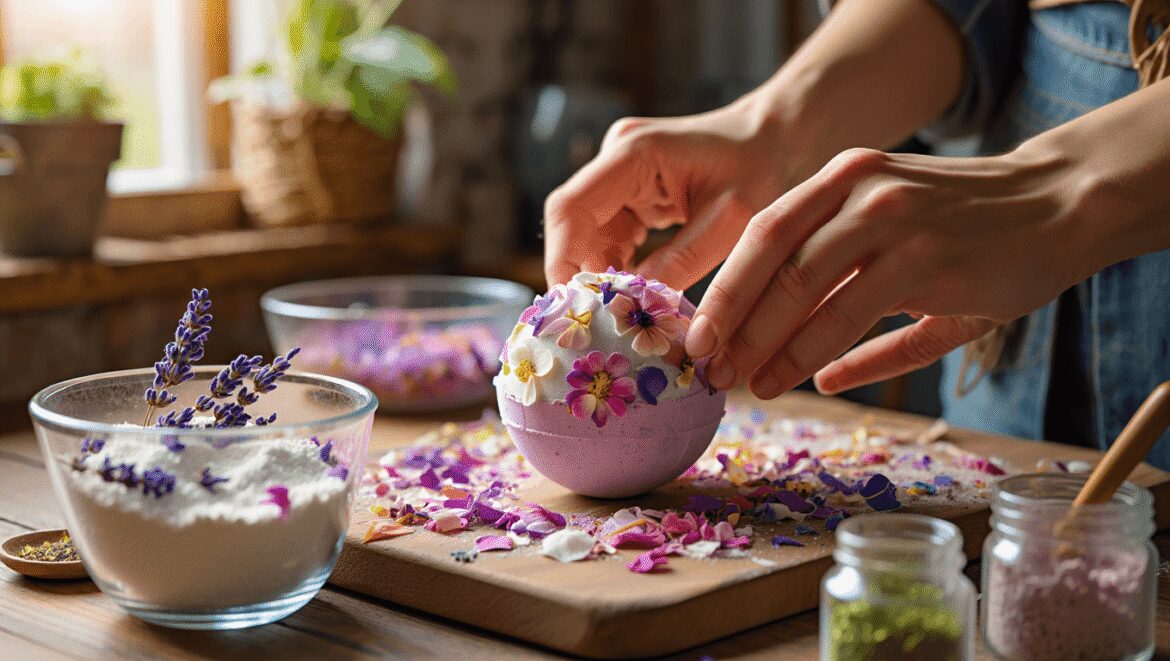 
Bien-être : voici comment faire soi-même une fleur de bain
éco-responsable !

