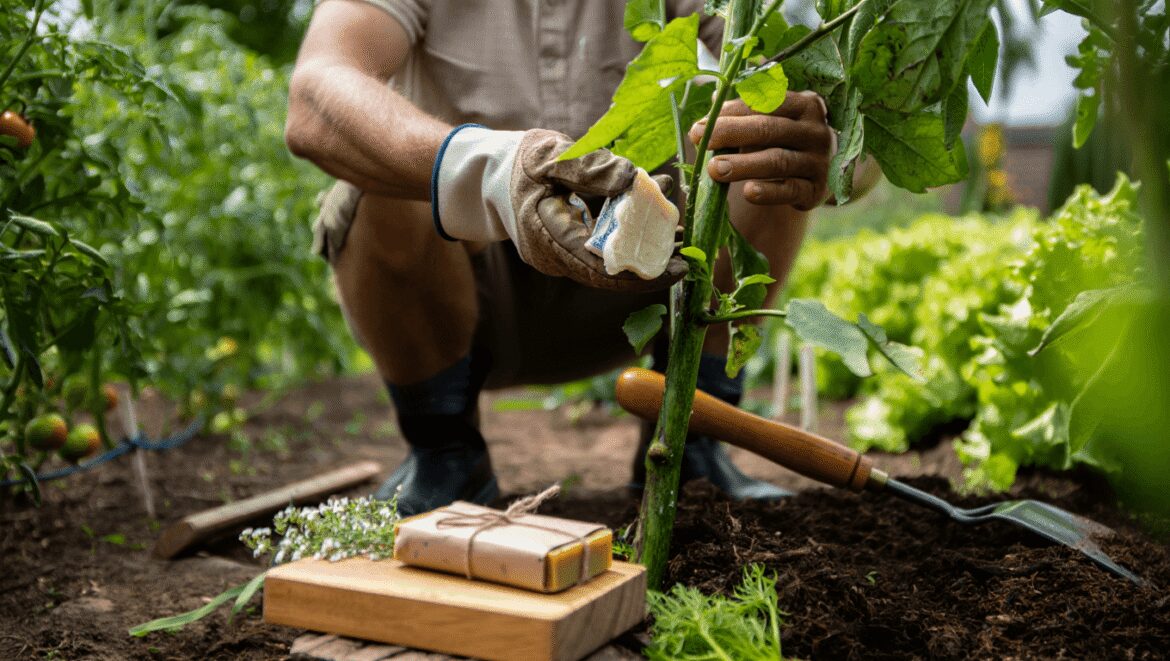 Savon parfumé au jardin : une solution douce et économique qui gagne à être associée à d'autres gestes naturels