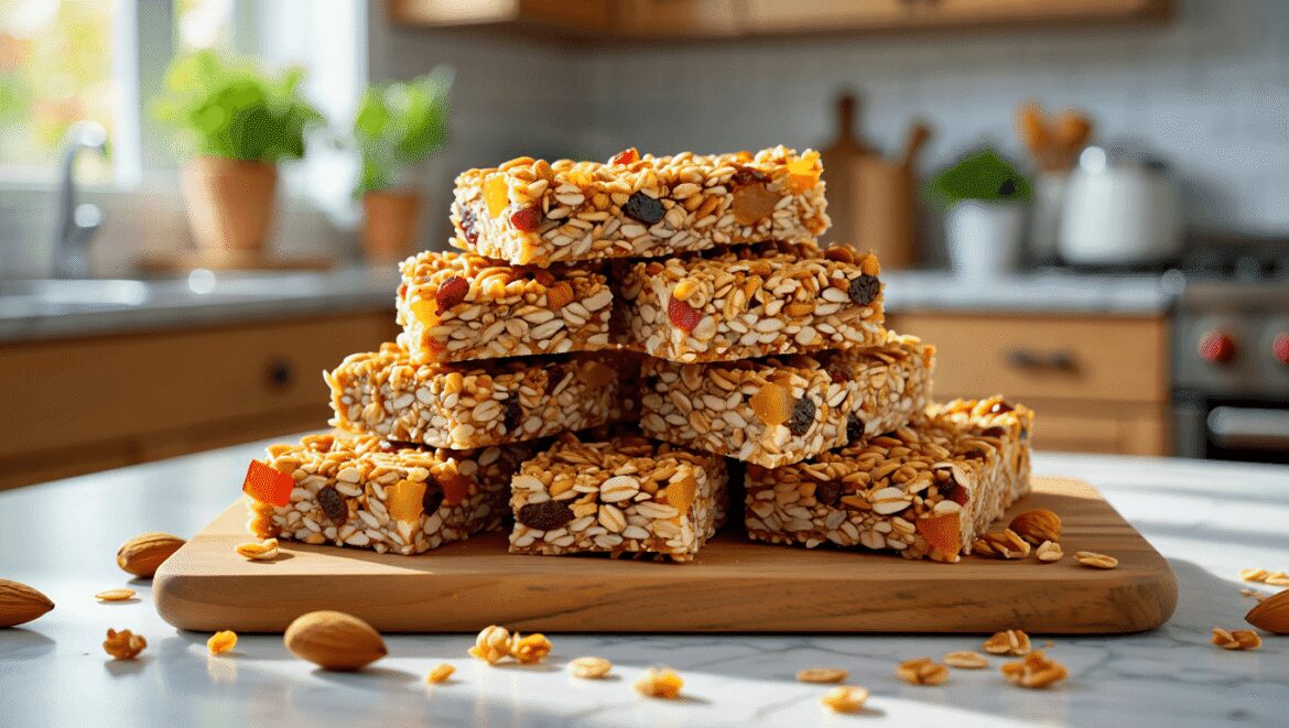 
Barre de céréales faite maison : une recette facile à faire,
healthy et ultra savoureuse !

