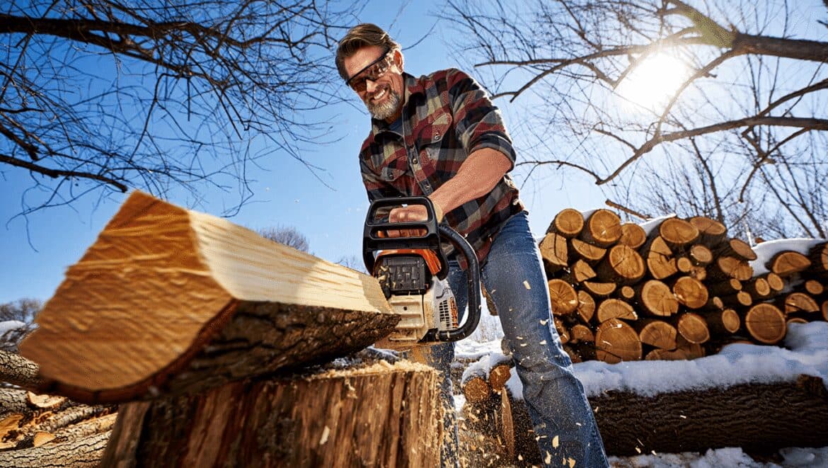 Comment scier son bois de chauffage