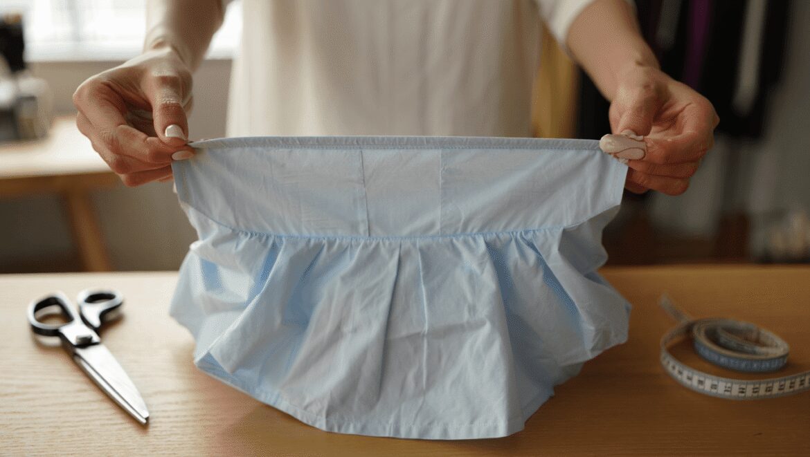 
Ne jetez plus les chemises de votre homme : l’astuce pour créer
une blouse péplum ultra flatteuse

