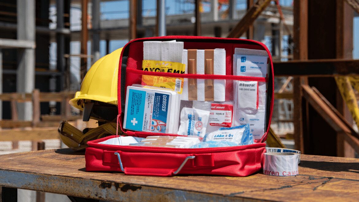 Trousse de secours de chantier : ce qu’elle doit contenir !
