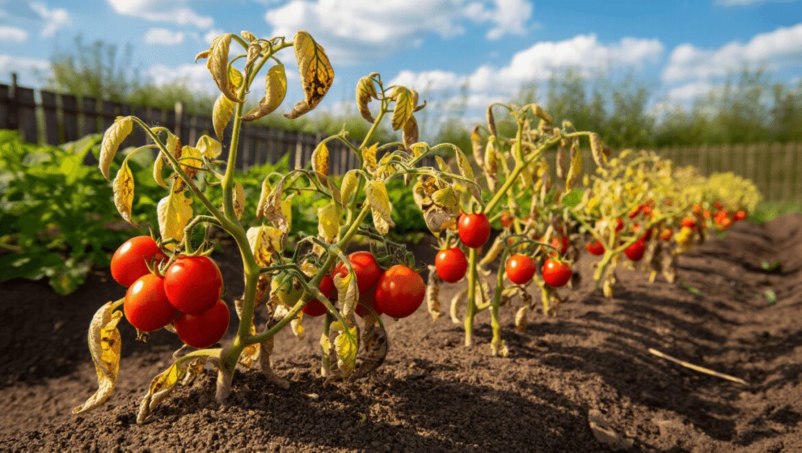 Tomates aux feuilles enroulées en été : apprenez à différencier un simple coup de chaud d'une maladie grave