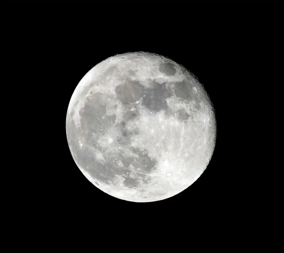 Calendrier lunaire ouvert avec diagrammes de phases lunaires et semis en repos au jardin