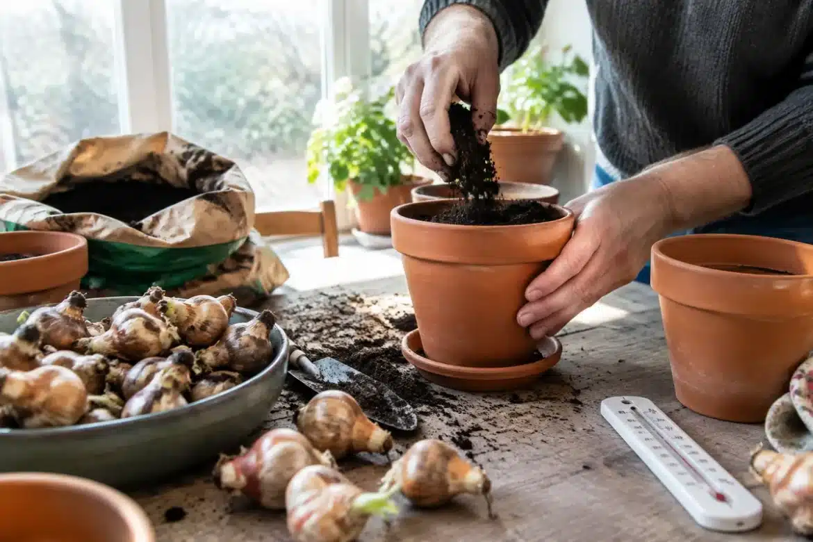 Comment forcer et préparer des bulbes pour fleurir en hiver dans votre salon ?