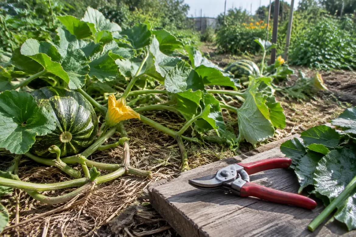 Quand et comment tailler les courges en septembre pour une meilleure récolte ?