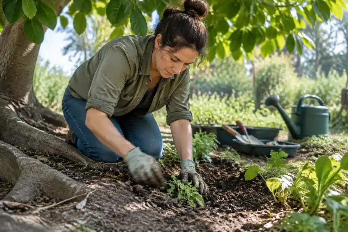 Que révèle ce signe sous un noyer en fin d'été pour votre potager et vos massifs ?