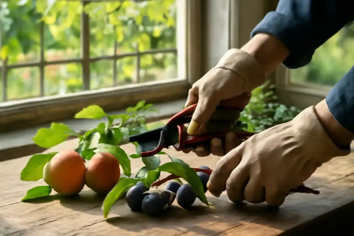 Quels 3 arbres du verger tailler en septembre pour multiplier les fruits l'année prochaine ?